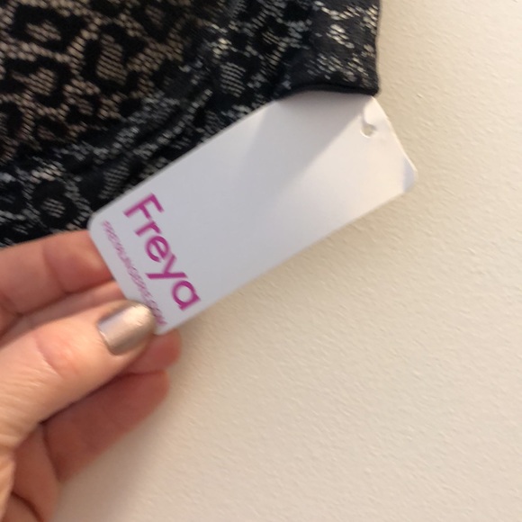 Freya multi-way long line Bustier Bra | Blk “Wilder” 36DD | straps/strapless NWT - Picture 6 of 11